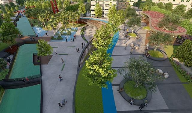 Pir Sultan Abdal Parkı'nda çalışmalar hız kazandı