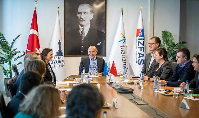Soyer AB heyetini ağırladı "Her konuda işbirliğine hazırız"