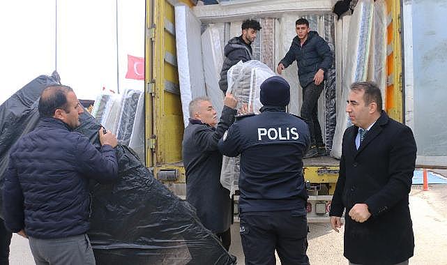 Torbalı Ticaret Odası'ndan Adana'ya 2 tır yardım gönderildi