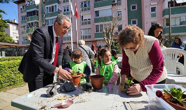 Ata Evi'nde fidanlar ile çınarlar buluştu