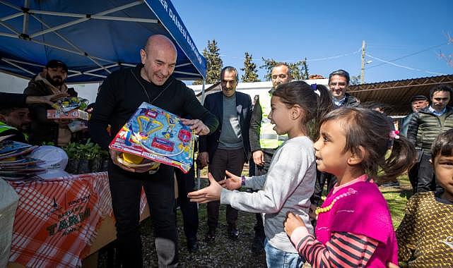 Başkan Soyer'den deprem mağduru çiftçilere tam destek: Osmaniyeli üreticiye İzmir'den can suyu