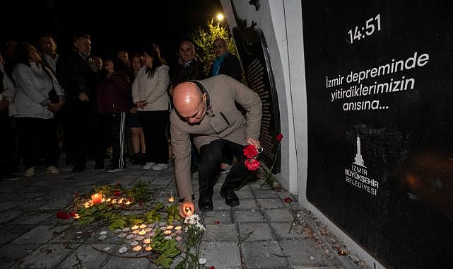 Depremde yitirilen canlar için İzmir'den "sessiz çığlık" yükseldi