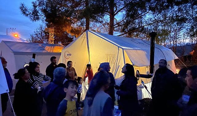 Filiz Ceritoğlu Sengel 8 Mart'ta deprem Bölgesinde...