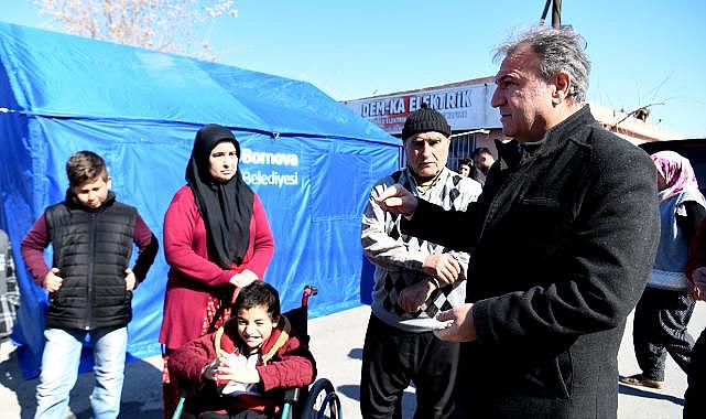 Kahramanmaraş'ta engelli çocuklara Bornova Belediyesi'nden özel destek