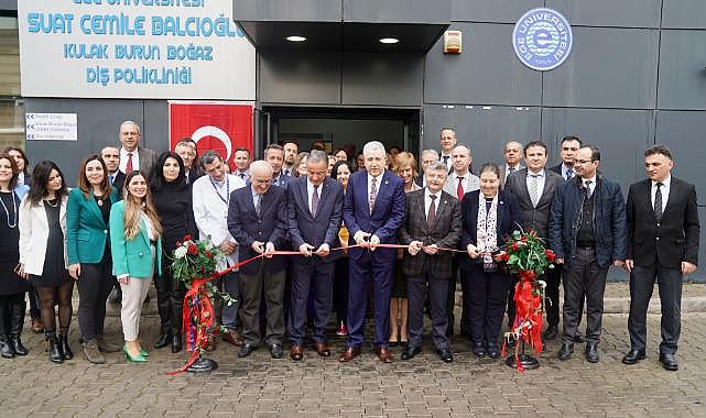 Karşıyaka'da Ege Üniversitesi Tıp Fakültesi KBB Polikliniği açıldı
