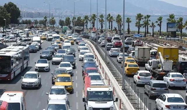 TÜİK açıkladı: İşte İzmir'in trafik raporu!