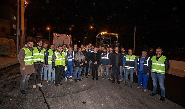 Soyer tamamlanan Gürçeşme Caddesi'ni inceledi: “Yıllardır hayalini kurduğumuz bir çalışmaydı.”