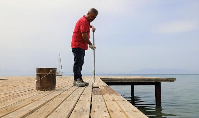 Menderes Plajlarında Tadilat Zamanı