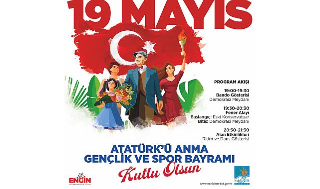 Narlıdere 19 Mayıs'ı Fener Alayı ile Kutlayacak
