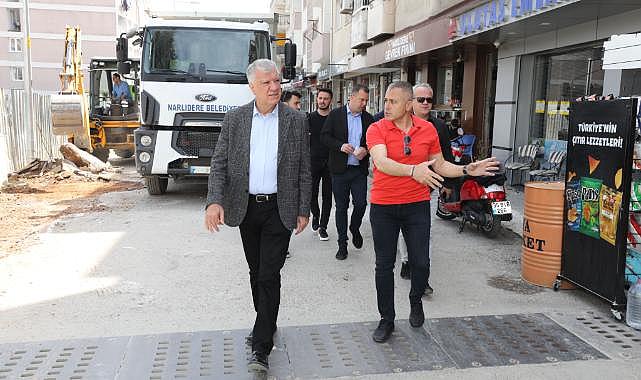 Narlıdere'de Asfalt Mesaisi