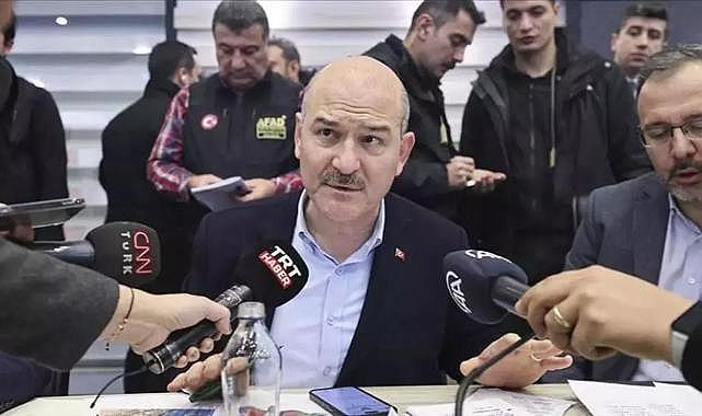 Soylu: Türkiye'de 13 milyon Suriyeli yok