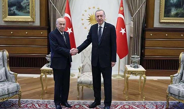 Erdoğan ve Bahçeli'den sürpriz buluşma