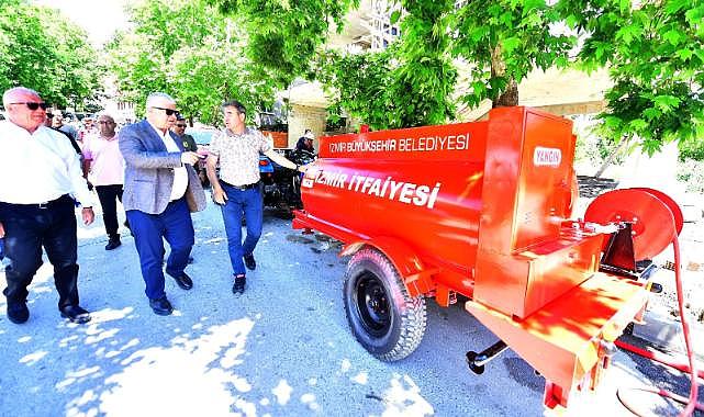 İzmir'in köyleri yangına dirençli hale geliyor