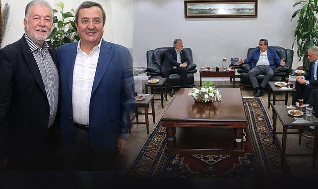 Batur'dan Yalçın Ata'ya hayırlı olsun ziyareti