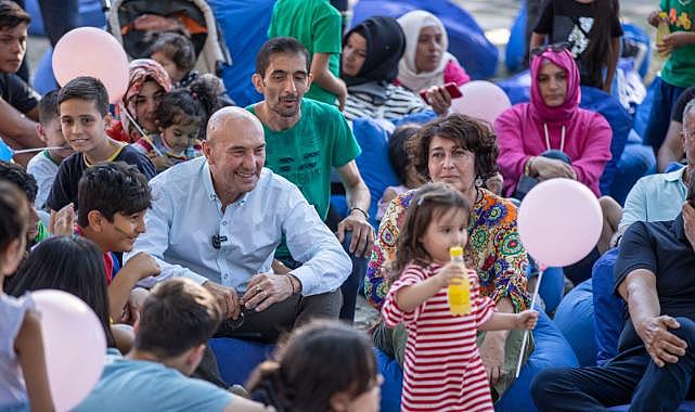 Çocuklar Damlacık Mahalle Şenliği'nde eğlendi  Soyer: "Damlacık bu şehrin önemli kilometre taşlarından biridir"