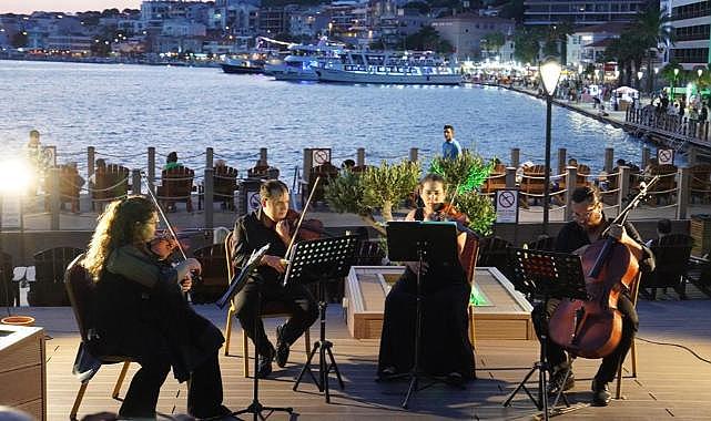 Gün batımları Çeşme'de bir başka güzel