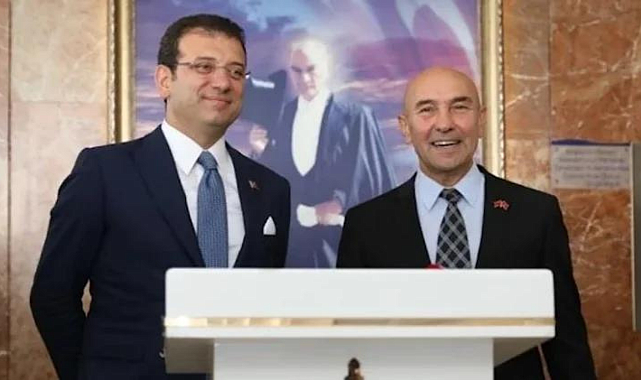 İmamoğlu ve Soyer'in değişim toplantısı