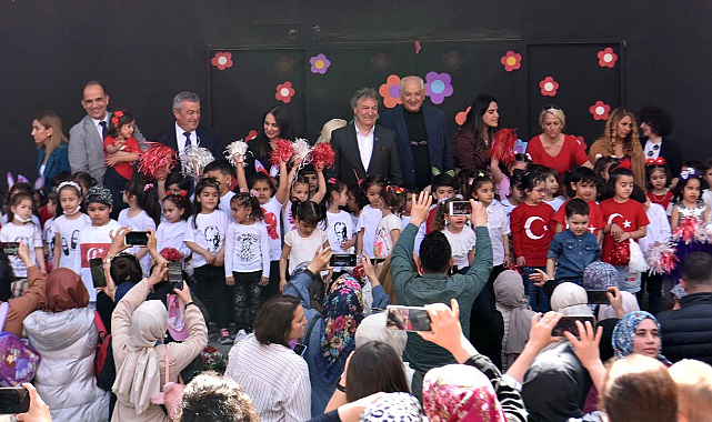 İzmir Bornova'da çocuklar mutlu, anneler huzurlu