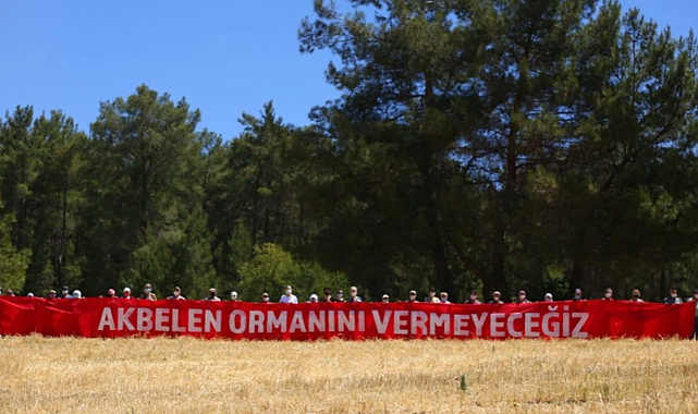İzmir'den Akbelen'e dayanışma çağrısı: Köylüler yalnız değildir