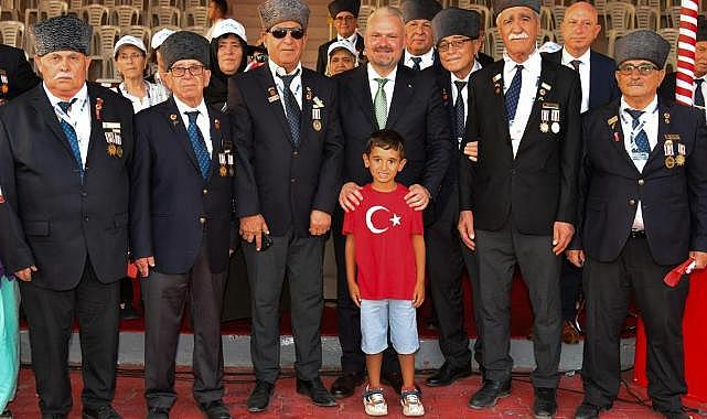 Kıbrıs Gazisi Menemenliler Barış ve Özgürlük Bayramı'nda Kıbrıs'ta
