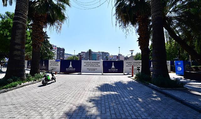 Kültürpark'ın tarihi kapıları restore ediliyor