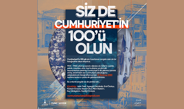 Siz de Cumhuriyet'in 100'ü olun