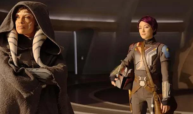 Star Wars dizisi Ahsoka'dan bir fragman daha yayınlandı
