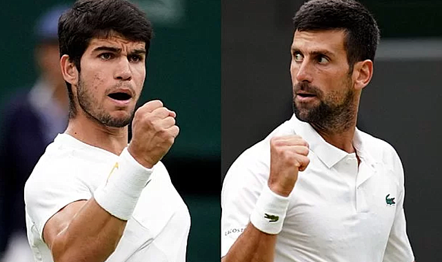 Wimbledon finalinde Novak Djokovic'i 3-2 mağlup eden Carlos Alcaraz, şampiyon oldu!