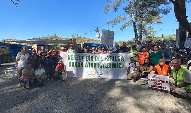 Akbelen Direnişine Efes Selçuk'tan Destek
