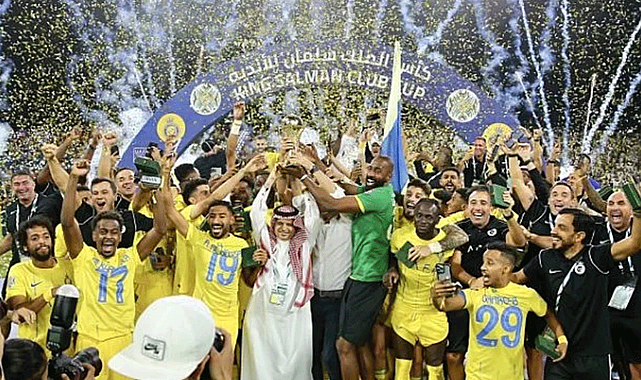 Al Nassr, Ronaldo'nun golleriyle şampiyonluğa ulaştı