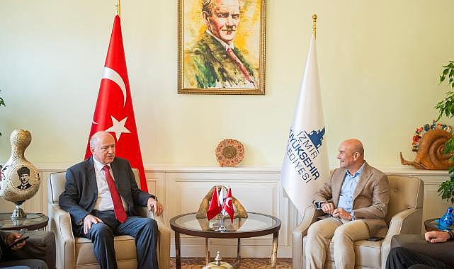 Arnavutluk Büyükelçisi Kastriot Robo Soyer'i ziyaret etti