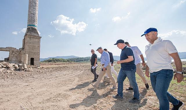 Başkan Soyer Tahtalı Barajı'ndan tasarruf çağrısı yaptı