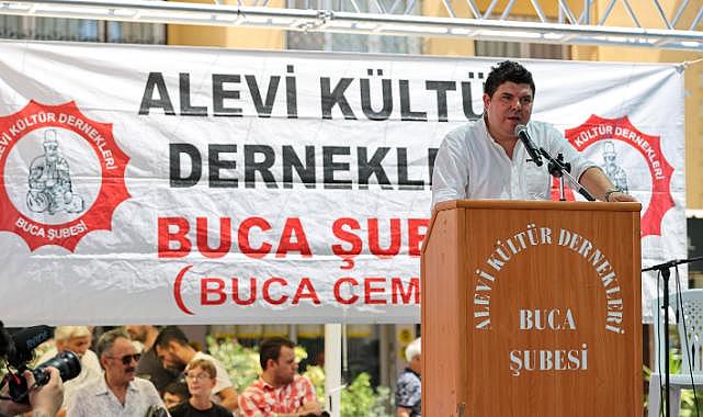 Buca'da aşure dualarla karıldı