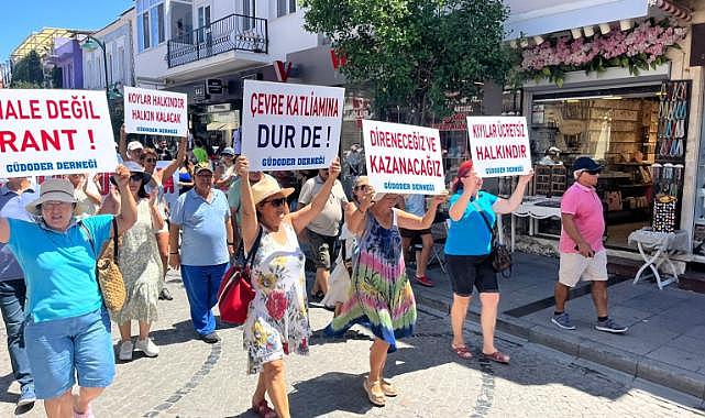 Havlu hareketi Çeşme'de!