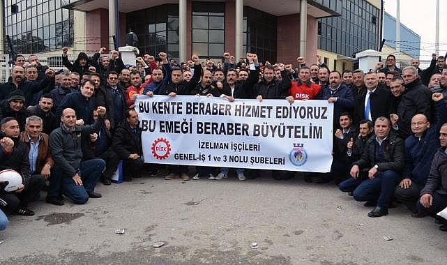 İzmir'de grevler büyüyor! İZELMAN ve İZENERJİ işçileri işi bırakıyor