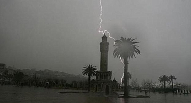 İzmir ve Ege illerinde yarın şiddetli yağış var