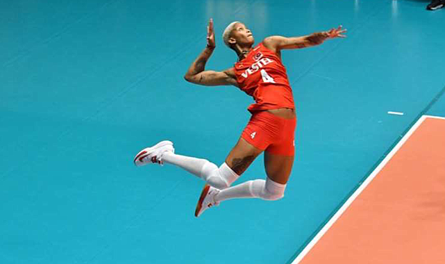 Melissa Vargas'tan servis rekoru!