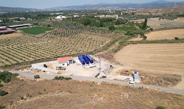 Seferihisar'da arıtma tesisinin çalışmaları sürüyor