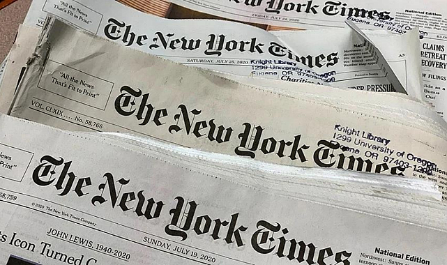 Ünlü gazete New York Times'tan yapay zekâ hamlesi… İçeriklerini korumaya çalışıyor