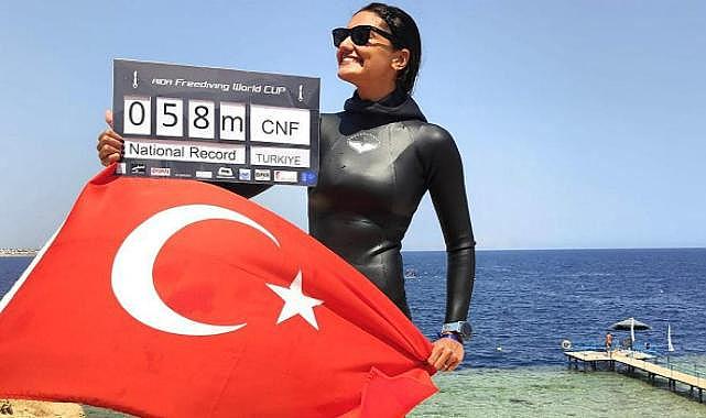 Yağmur Ergün'den Türkiye rekoru