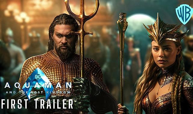 "Aquaman and the Lost Kingdom"dan İlk Tanıtım Yayınlandı!