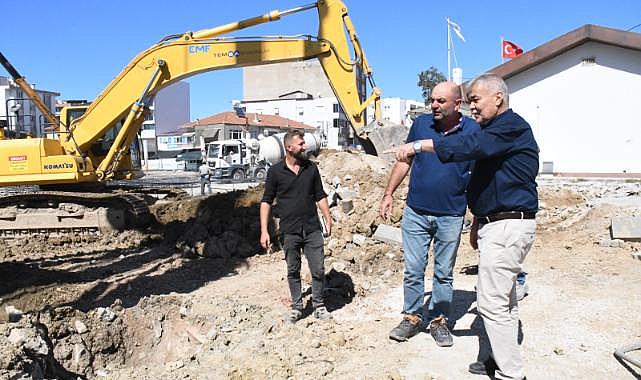 Başkan Tekin, “Mega proje”yi inceledi