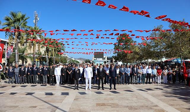 Gaziler Günü Urla’da törenle kutlandı