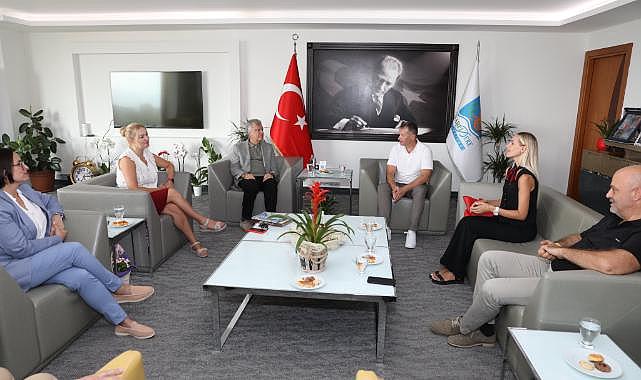 Ukrayna Heyetinden Başkan Engin'e ziyaret