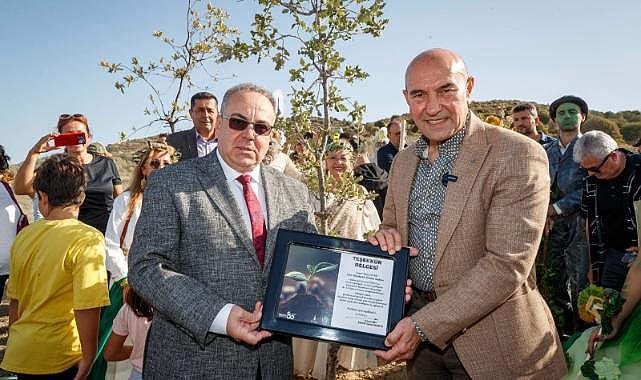 Cumhuriyetin 100’üncü yılında İzmir’e ESHOT Ormanı