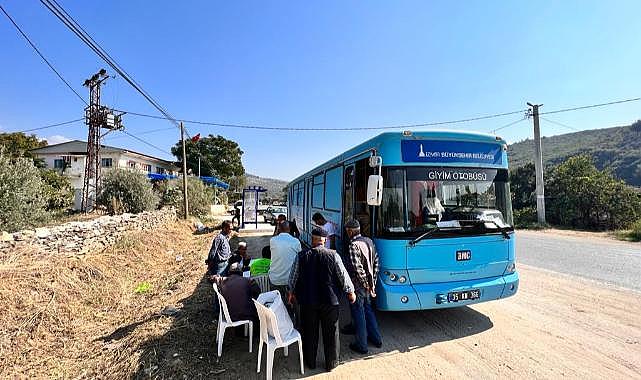 Giyim Otobüsü İzmir yollarında