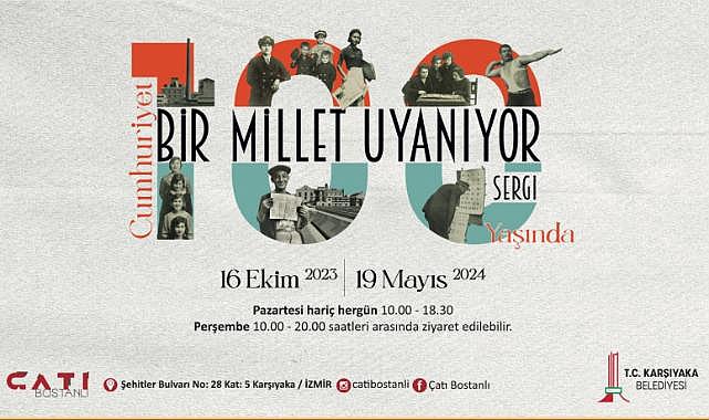 Karşıyaka'dan 100. Yıl sergisi; Bir Millet Uyanıyor