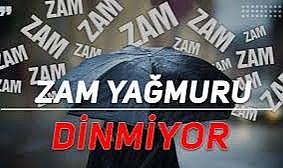 1 Ocak'tan itibaren zam yağmuru başlıyor: İşte kalem kalem zamlı fiyatlar