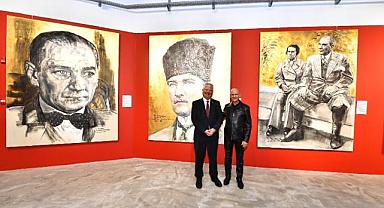 Atatürk: İz Bırakan İlkler Dev Portreler sergisi açıldı
