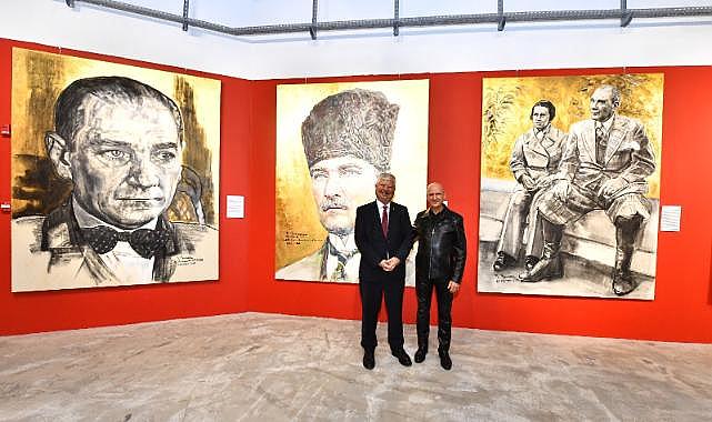 Atatürk: İz Bırakan İlkler Dev Portreler sergisi açıldı